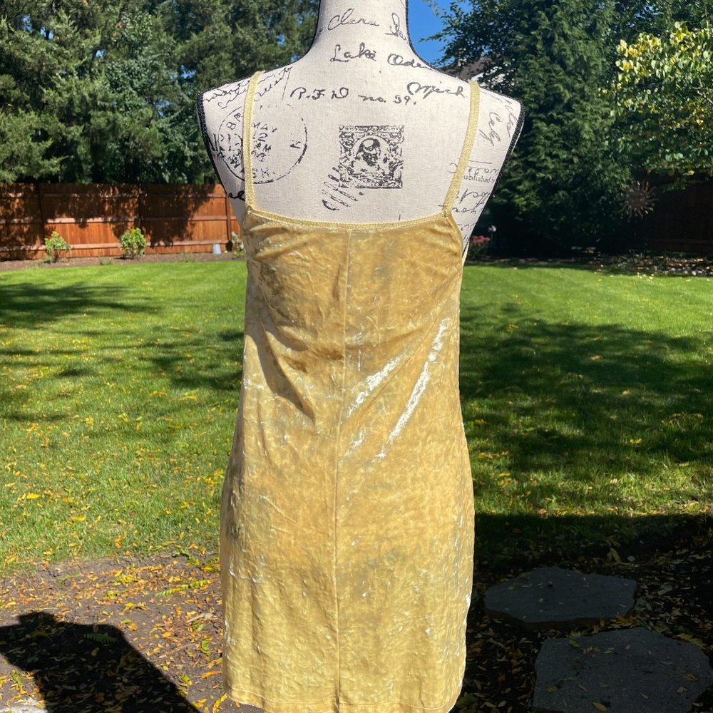 Zara small velvet mini dress - Picture 2 of 3